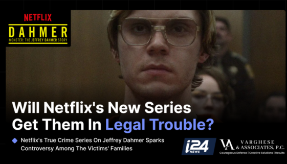 Vinoo Varghese on i24 Israeli News covering Netflix's controversial Jeffrey Dahmer series